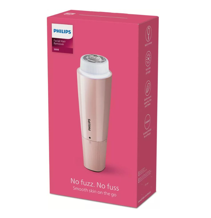 Depiladora de vello facial Serie 5000 BRR454/00 Philips