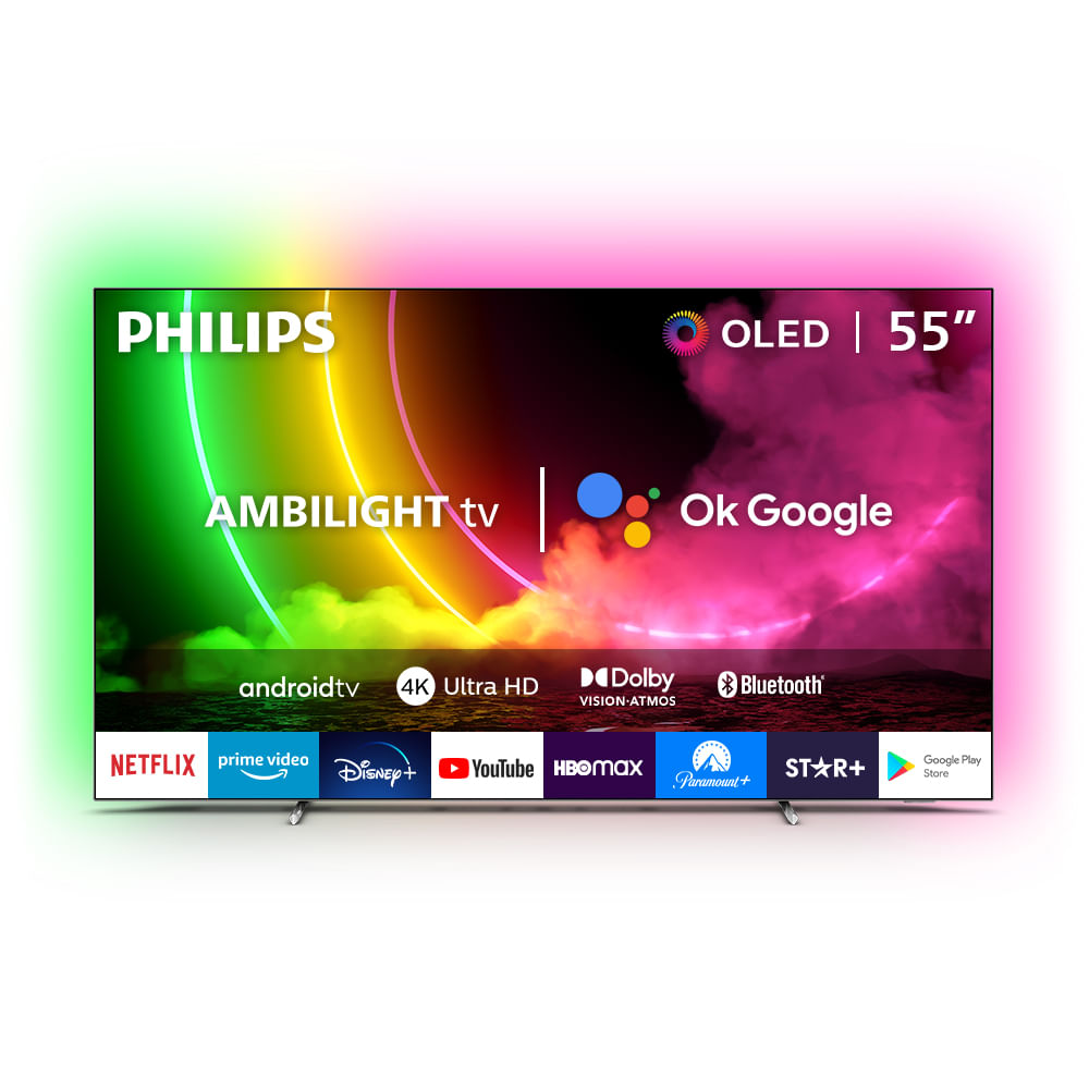 OLED 55" 4K UHD Ambilight Smart TV Philips 55OLED706